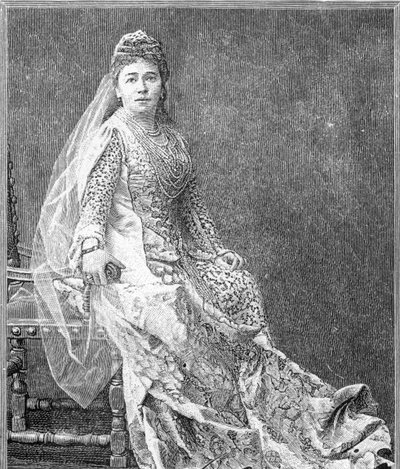 Madame Albani, 1893 da Napoleon Sarony